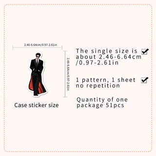 ใหม่ร้อน 50 ชิ้น Zhang Linghe สติกเกอร์กันน้ําสําหรับ Tumbler แล็ปท็อปเคสโทรศัพท์รถสติกเกอร์ Graffiti Creative DIY