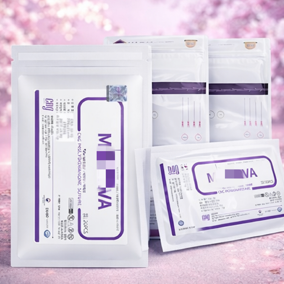 2026 เกาหลีอัพเกรดสไตล์ใหม่ Rejuvenating Skin Rejuvenating พืชเส้นใยด้ายคุณภาพสูง Absorbable เทปที่มองไม่เห็น 20 ชิ้นต่อแพ็ค E