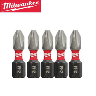 Milwaukee PH2 25 มม.เจาะ Bits Impact ประเภทสว่านสําหรับไขควง…
