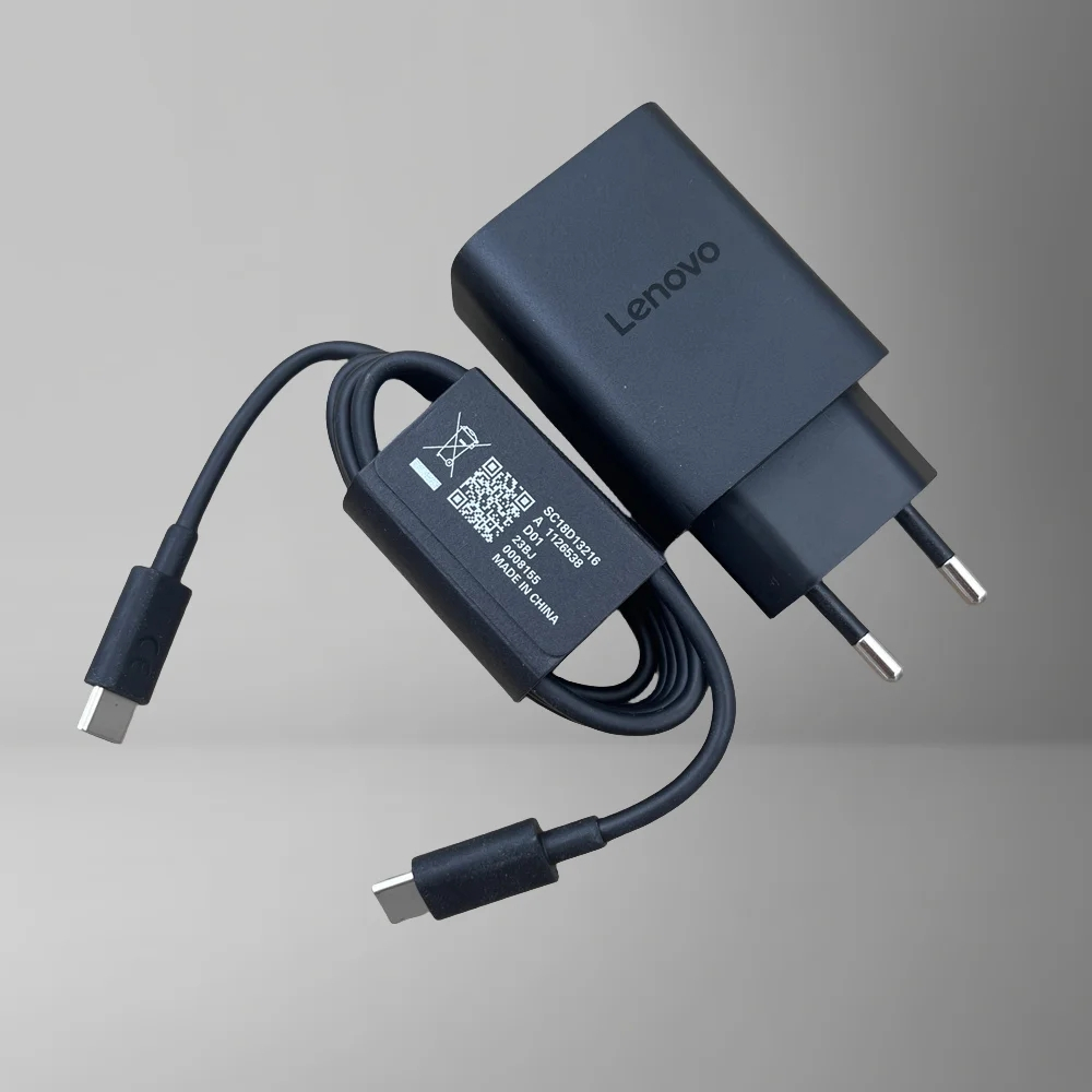 Original 30W USB C Charger สําหรับ Lenovo Z6 Z5 Pro Xiaoxin Pad Pro Tab M11 P12 Pro EU Fast Charging Power Adapter PD ประเภท C สาย