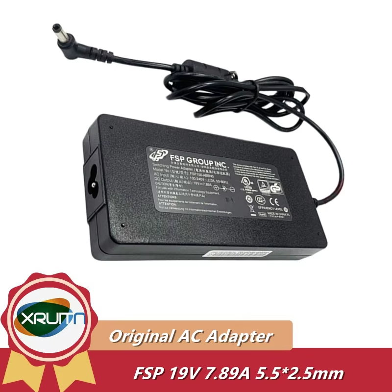 Original FSP FSP150-ABBN3 19V 7.89A 150W FSP150-ABAN1 AC Adapter Charger สําหรับ CYBERPOWER NFSV1511