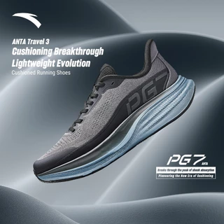 ANTA Men Travel 3 PG 7 รองเท้าวิ่ง Widefoot 2E Cushioning Rebound รองเท้ากีฬา 1126B5546