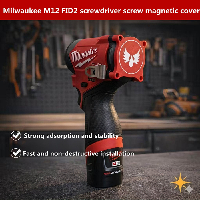 Milwaukee M12 FID2 สกรูไขควง ฝาครอบแม่เหล็ก