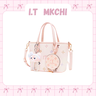 I.T MKCHI กระเป๋าใส่ตะกร้าผักแบบถือสําหรับผู้หญิง - สินค้ามาใหม่, แฟชั่นนิช, กระเป๋าสะพายข้างพร็อพอเนกประสงค์