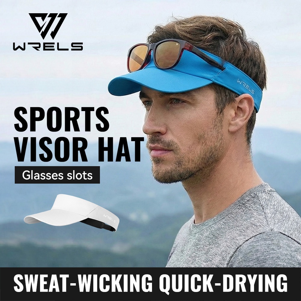 หมวกกีฬา WELS G17 แบบมีกระบังหน้า ออกแบบมาสำหรับสวมใส่พร้อมแว่นตา