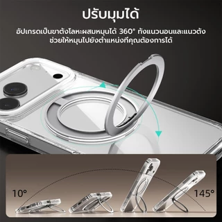 IT เคสแม่เหล็กเข้ากันได้กับ iPhone 17 16 15 14 13 12 11 Pro Max Case พร้อมตัวป้องกันเลนส์กล้อง, ฝาครอบป้องกันแบบใส, เคสโทรศัพท์กันกระแทก