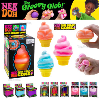 Needoh Nice Cream Cone Squishy Fidget Toy บีบไอศกรีมของเล่นบ…