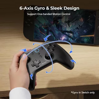 【จัดส่งภายใน 24 ชม. กรุงเทพฯ】abxylute C6 คอนโทรลเลอร์ไร้สาย PC, ตัวควบคุมเกม Bluetooth - 1000Hz Hall Triggers & จอยสติ๊กสําหรับ Windows PC, Nintendo Switch Pro/OLED/Lite, Steam Deck, Android TV/โทรศัพท์มือถือX-BOX Wireless Gaming Controller