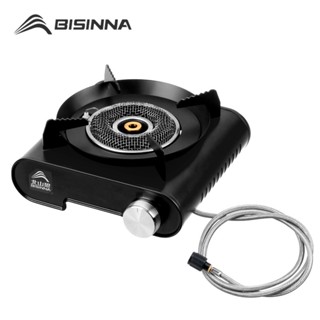 BISINNA เตาอินฟราเรดกลางแจ้ง 10000W เตาทำอาหารพลังงานไฟสูงเต…
