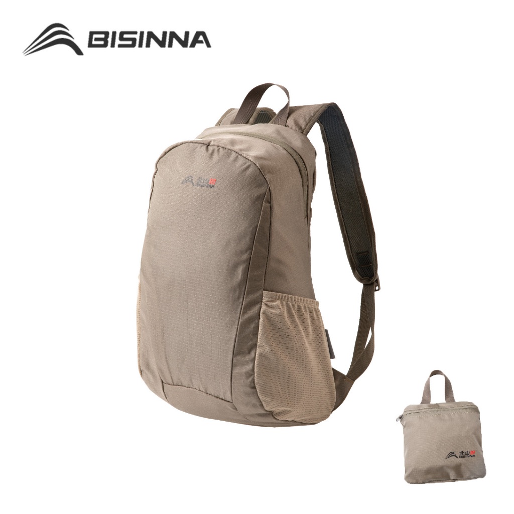 BISINNA 20L กระเป๋าเป้สะพายหลังเดินป่า Ultralight พับกระเป๋าเดินทางกันน้ําสําหรับชายกลางแจ้งแบบพกพาผู้หญิง Camping กระเป๋าเป้สะพายหลังขนาดเล็ก