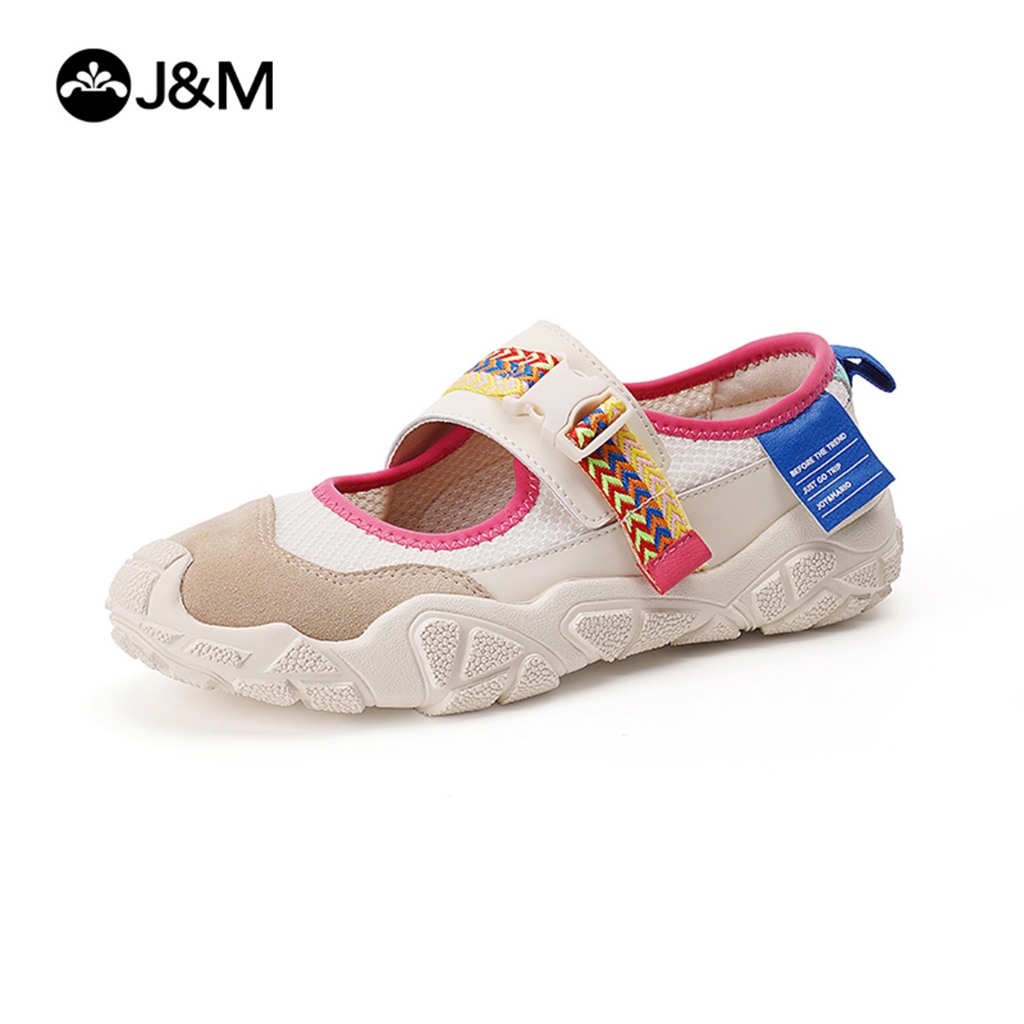 Joy&Mario 2026 รองเท้าผ้าใบสตรีระบายอากาศแบบสบาย ๆ สําหรับฤดูร้อน