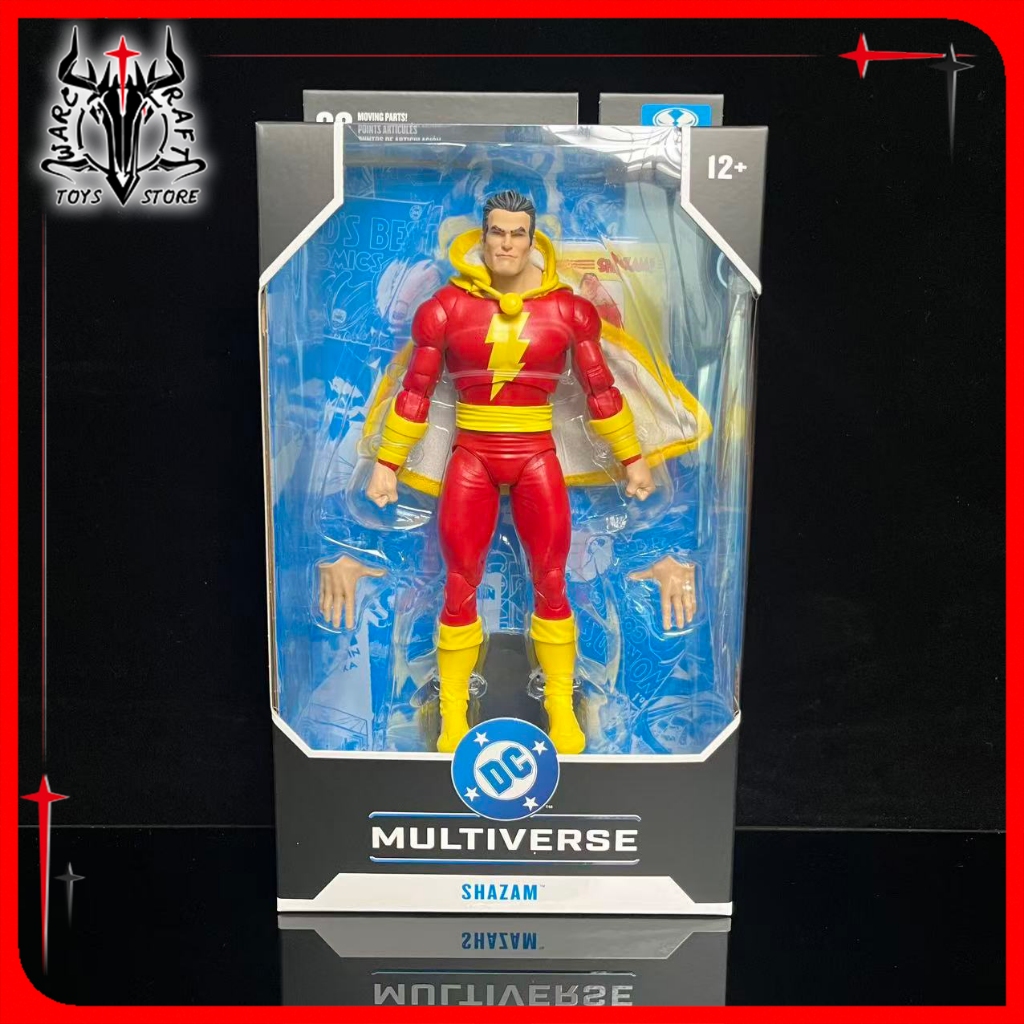 [ในสต็อก]McFarlane Toys DC Multiverse SHAZAM (POWER OF SHAZAM) แอ็คชั่นฟิกเกอร์ขนาด 7 นิ้ว