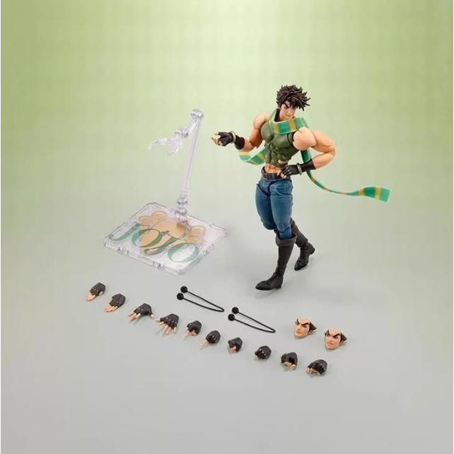 Bandai JoJos Bizarre Adventure SHF Joseph SHF Battle Tendency Joseph Action Figure
