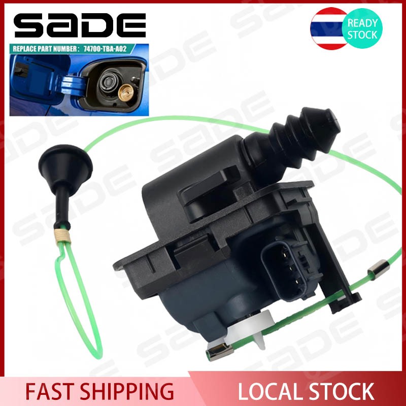 SADE ฝาถังน้ํามันเชื้อเพลิง สีดํา 74700-TBA-A02 74700TBAA02 สําหรับ Honda Civic 2016-2021