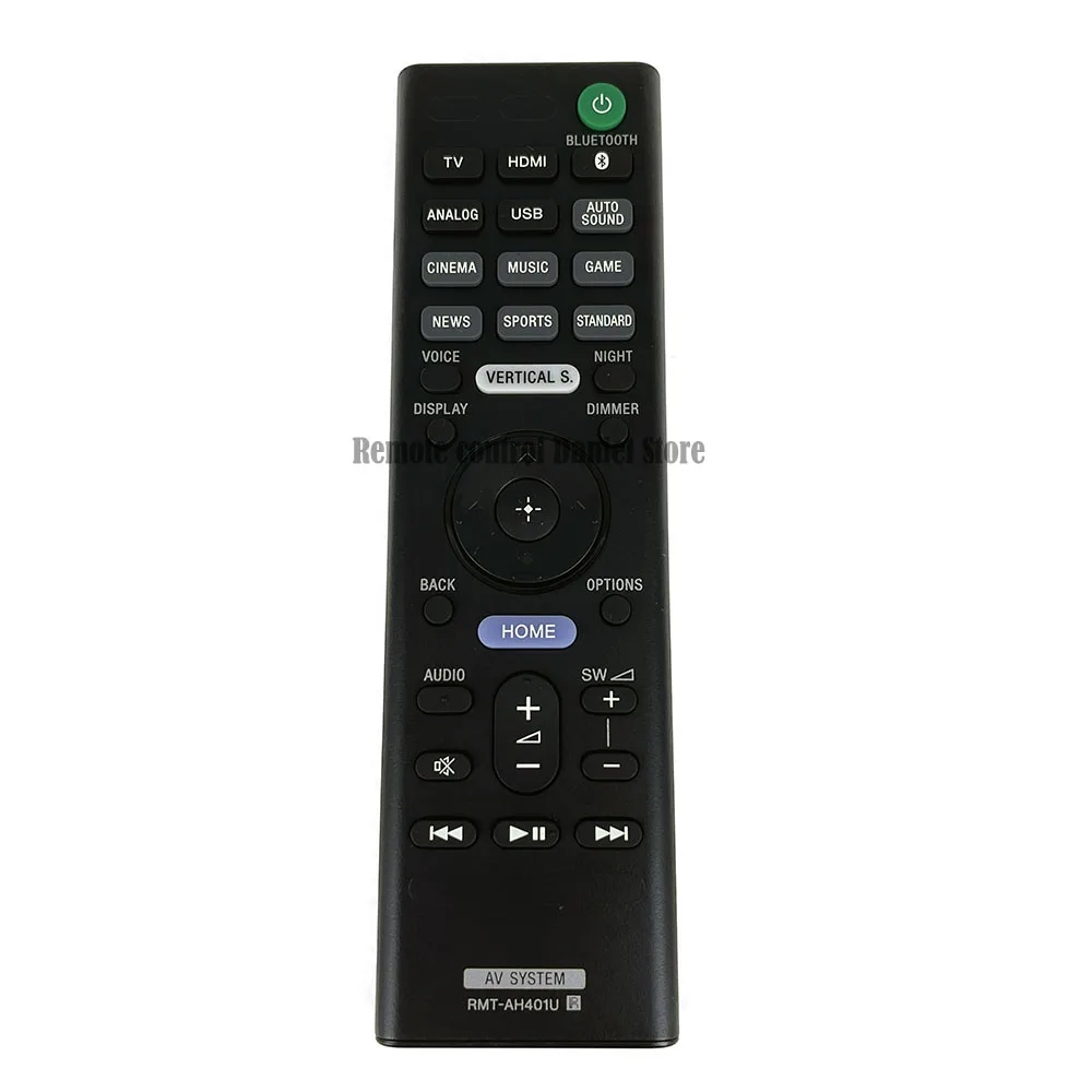 RMT-AH401U เหมาะสําหรับ SONY AV ระบบรีโมทคอนโทรลอินฟราเรด HT-X9000F SA-WX9000F