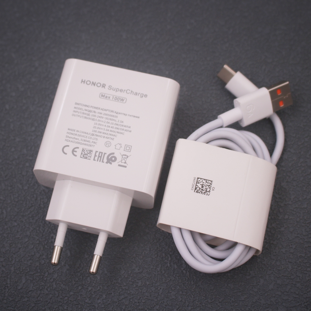 Original Honor 100W EU US Super Charger สําหรับ Honor 400 300 200 100 Pro GT Magic 7 6 Pro V3 V5 Fast Charge Wall Power Adapter 6A ประเภท C สาย