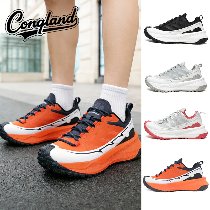 Conqland รองเท้าผ้าใบกีฬา สไตล์แฟชั่นเกาหลี ระบายอากาศได้ดี และสวมใส่ง่าย เหมาะสำหรับทั้งผู้ชายและผู้หญิง 16802
