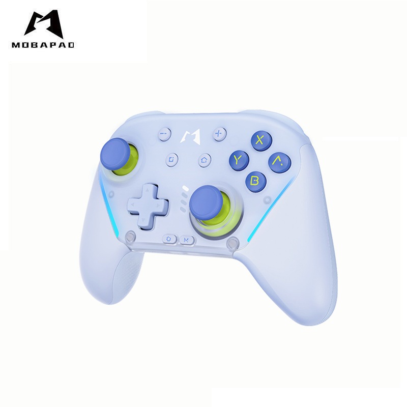 ใหม่ Mobapad CHITU 2 ตัวควบคุมบลูทูธพร้อมจอยสติ๊ก TMR สําหรับสวิตช์ NS 1/2 PC Android Gamepad อุปกรณ