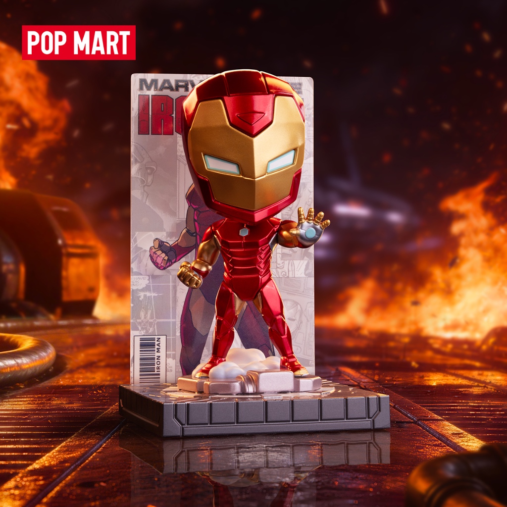 POP MART Marvel Iron Man: A Journey Through Armors Series Figures Blind Box Action Toys Collectable Figure Birthday Gift Kid Toy