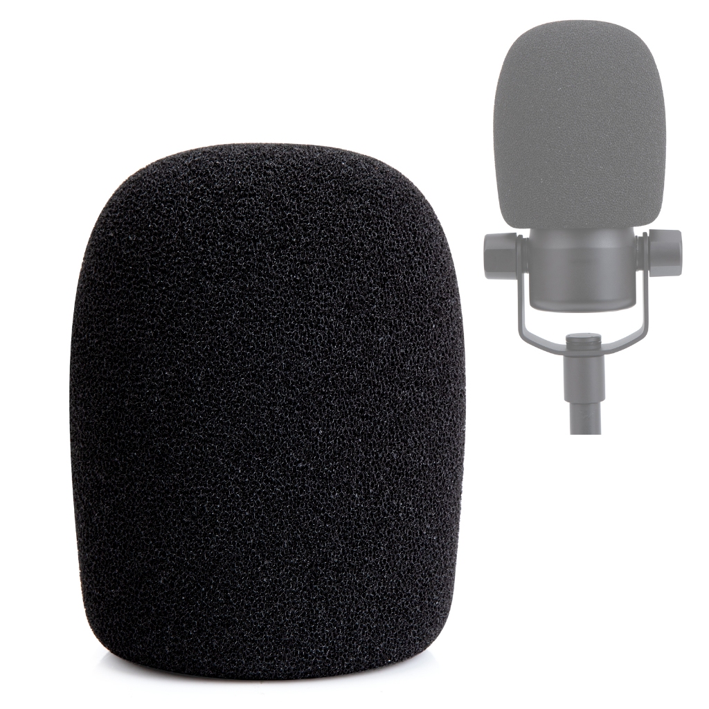 PodMic Pop Filter Foam Cover - Mic Windshield Wind Cover ที่กําหนดเองสําหรับ Rode PodMic USB อเนกประ