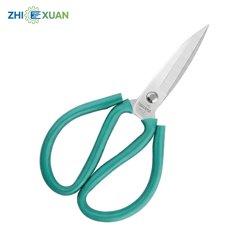 ZHI XUAN กรรไกรปากแหลม ตัดหนัง กรรไกรกันสนิม Scissors