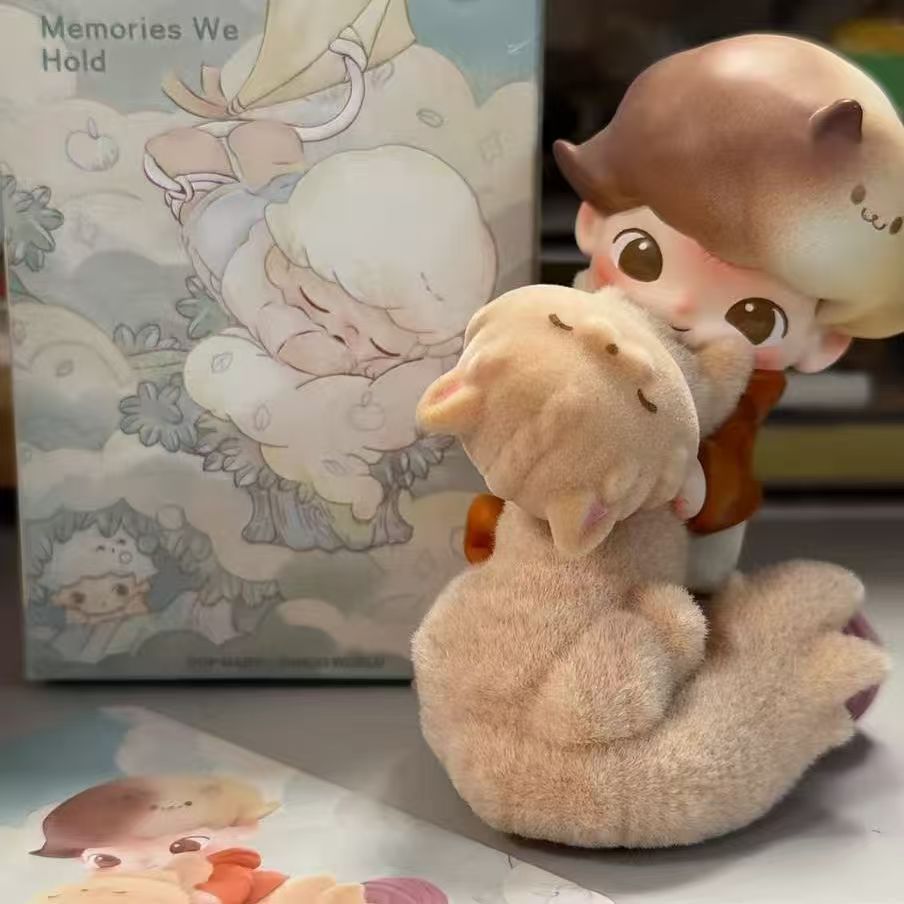 DIMOO DIMOO น่ารัก DIMOO ชุดเวลาจํากัดรูปกล่องปริศนาตุ๊กตาสไตล์ร้อนลูกแมว