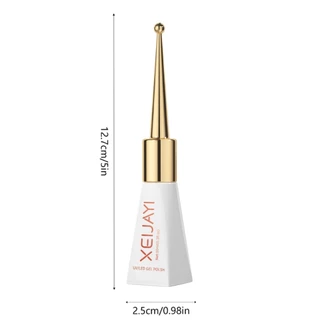 XEIJAYI 10ml-Rose Pink และชุดยาทาเล็บเจลตาแมวสีม่วงอ่อนเหมาะสําหรับร้านทําเล็บ