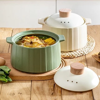Ready stock guarantee Japanese Casserole With High Temperature Resistance Drying Burning No Cracking Cooking Pot Gas Stove Soup B