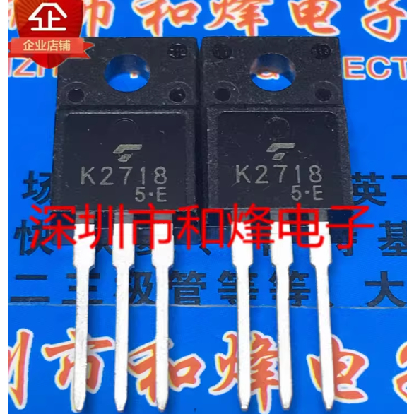 5PCS TO-220F 2SK2718 K2718 2SK2717 K2717 2SK3566 K3566 K2700 2SK2700 2SK2700 MOS field effect หลอด, 