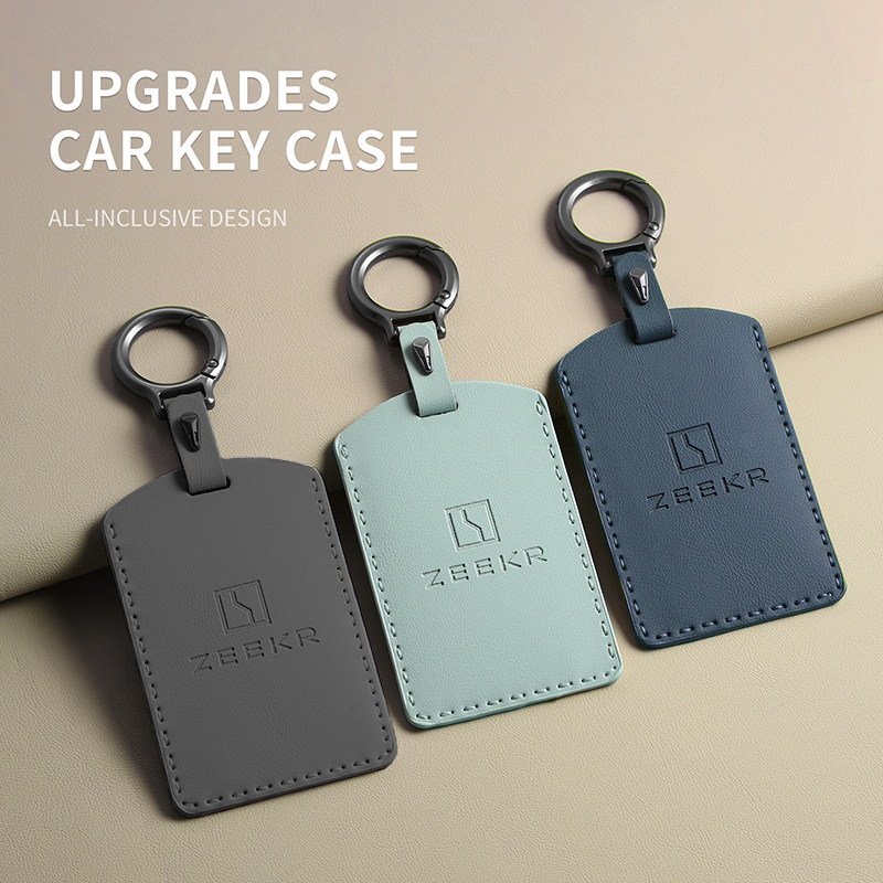 รถKey Case Cover Protector ShellสําหรับZEEKR 7X 001 009 NFC ZEEKR MIX X 2021 2022 2023 Auto Key Fob Keylessผู้ถือพวงกุญแจอุปกรณ์เสริม