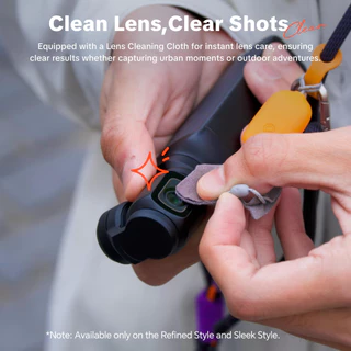 สายคล้องกล้อง PGYTECH สําหรับ DJI Osmo Pocket 3, 2-in-1 ปรับสายคล้องคอและข้อมือพร้อมระบบปลดเร็วขนาดเล็ก, เชือกเส้นเล็กกําลังสูงทอมือ, ความจุรับน้ําหนักสูงสุด 10 กก., เปีย