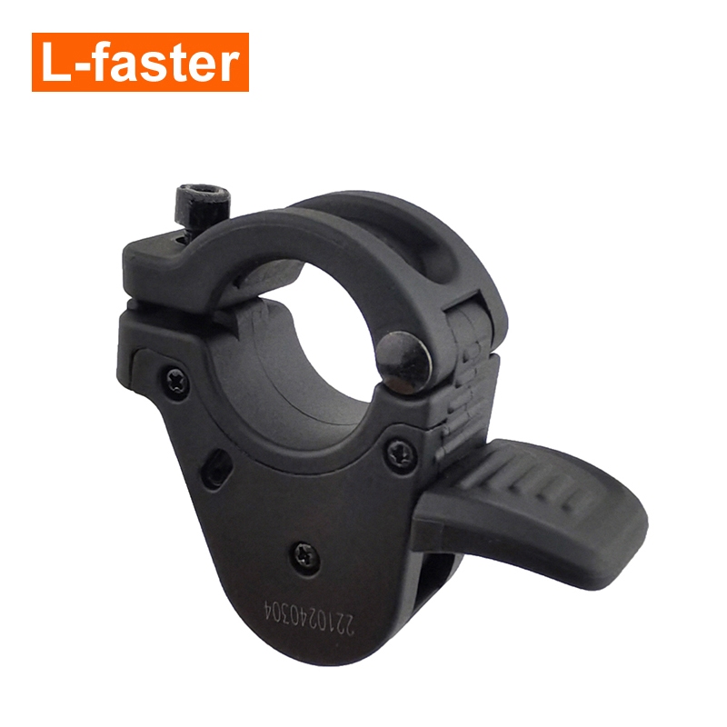 L-faster คันเร่งจักรยานและสกู๊ตเตอร์ ขนาด 22 มม. สีดำ แบบไฟฟ้า ติดตั้งง่าย