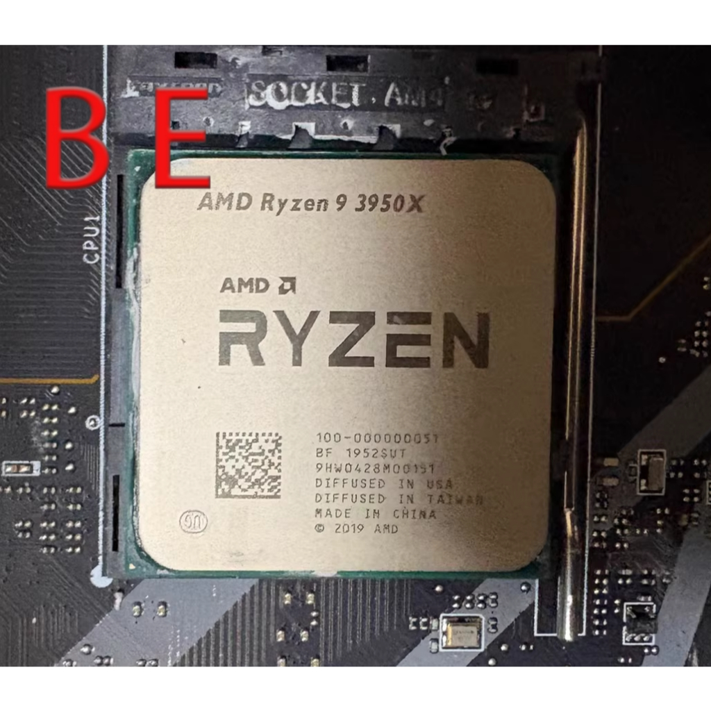 R9 Ryzen 9 3950X AM4 CPU โปรเซสเซอร์ 16CORE 3.5-4.7GHz 32T 105W r9 3950x 64MB Pre-owned Desktop CPU