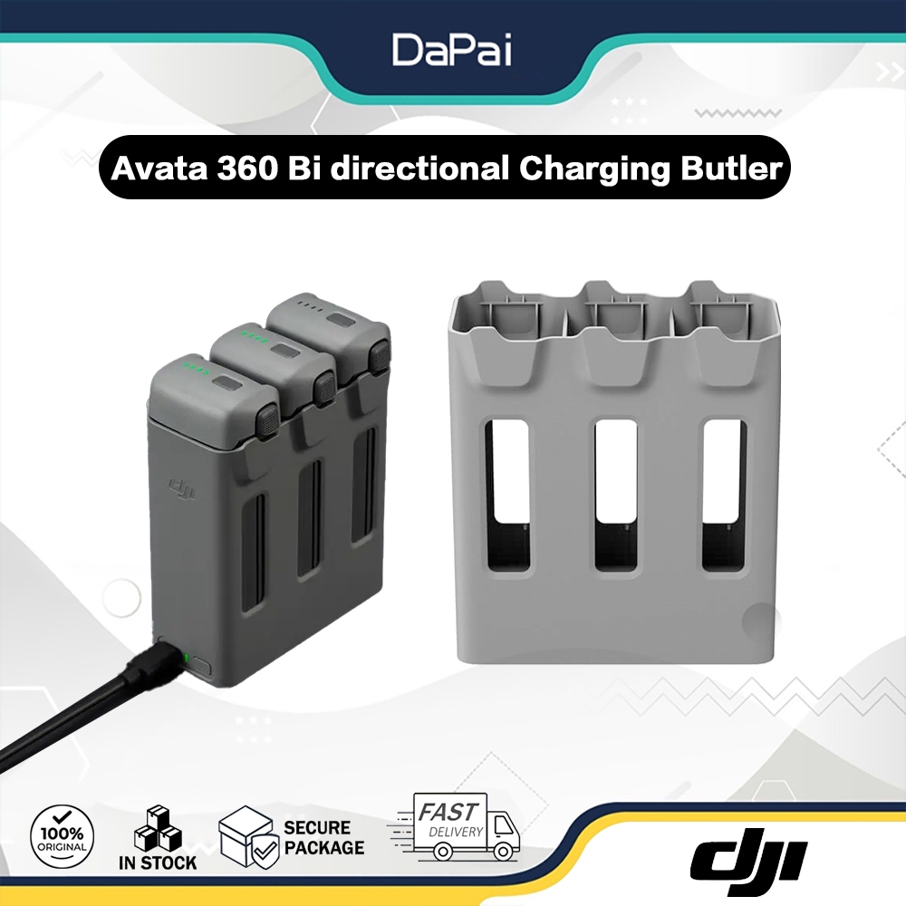 บัตเลอร์การชาร์จทิศทาง DJI Avata 360 Bi