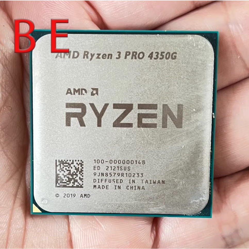 Ryzen 3 PRO 4350G AM4 โปรเซสเซอร์ CPU R3 PRO 4350G Quad Core 3.8GHz Pre-owned Desktop CPU