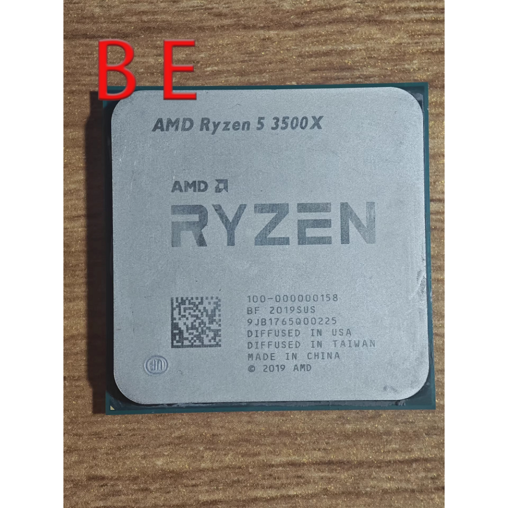 Ryzen 5 3500X AM4 CPU โปรเซสเซอร์ R5 3500X 6Core 3.6 GHz 6Thread เดสก์ท็อป 32MB Pre-owned เดสก์ท็อป 