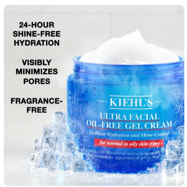 สําหรับ-Kiehls Ultra Facial Oil-Free Gel Cream 125ml