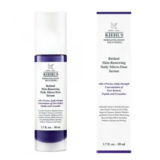 สําหรับ Kiehls Retinol Skin-Renewing Daily Micro-Dose Serum 50ml