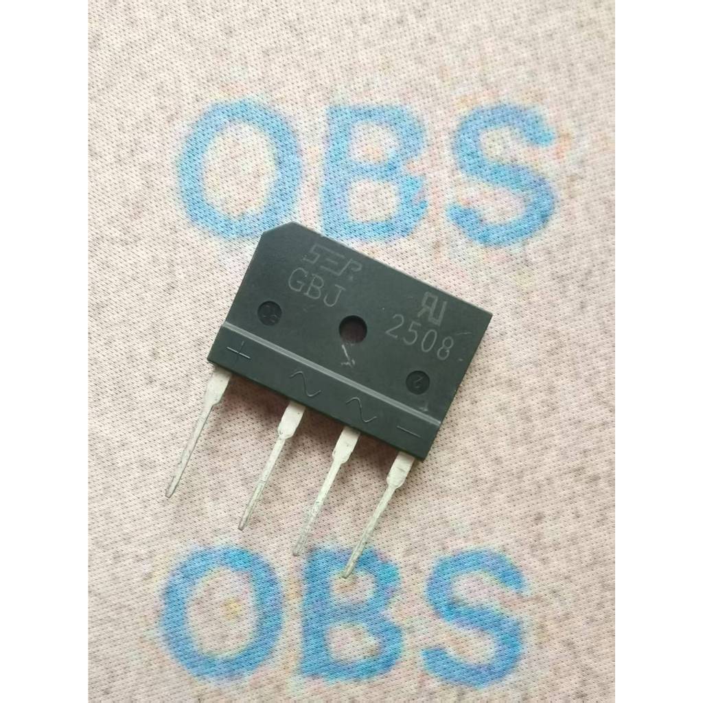 ((5 ชิ้น) GBJ1508 GBJ1510 GBJ2008 GBJ2508 เตาแม่เหล็กไฟฟ้า Rectifier Bridge GBJ2510 GBJ3510 GBJ5010