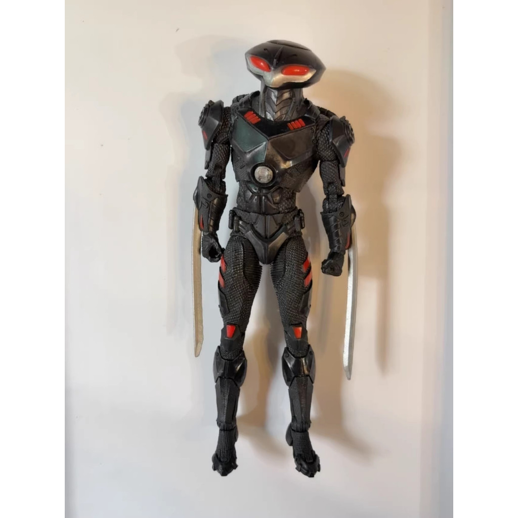 (ไม่มีกล่อง) McFarlane Page Puncher Black Manta Aquaman Rival PP Series Action Figure
