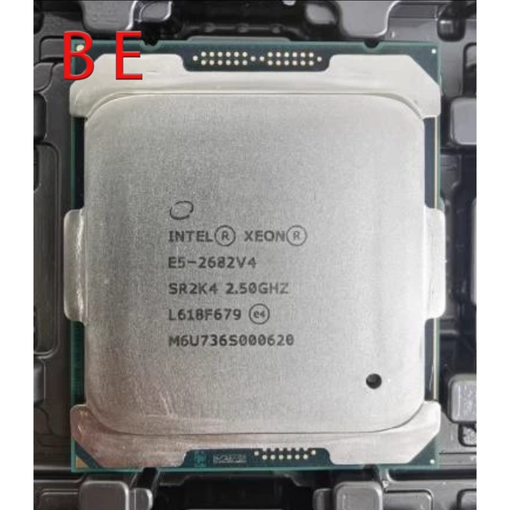Xeon E5-2682 V4 LGA 2011-3 เซิร์ฟเวอร์ CPU โปรเซสเซอร์ 16-Core 32T SR2K4 2.5GHz Pre-owned Server CPU