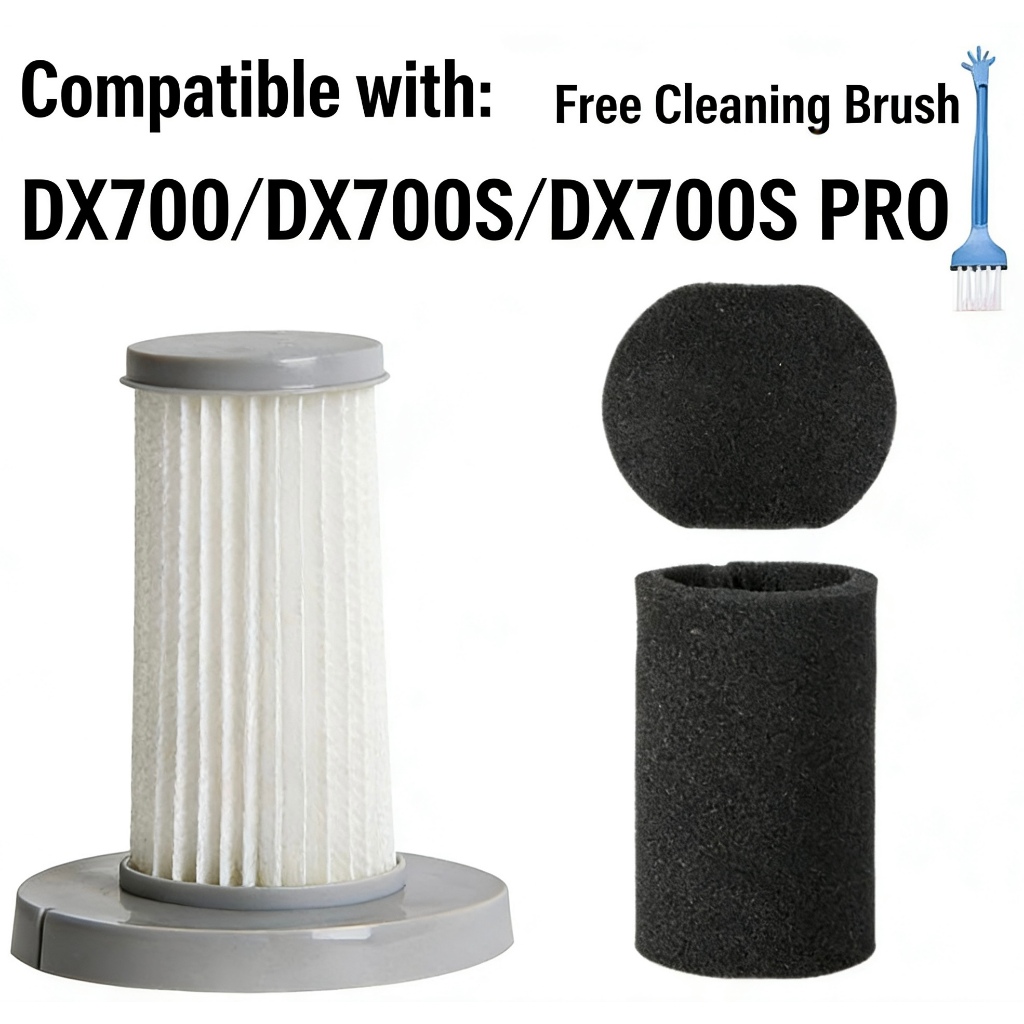 อุปกรณ์เสริมสําหรับ Deerma DX700 DX700S DX700S Pro เครื่องมือเครื่องดูดฝุ่นอุปกรณ์เสริม Part Filter 