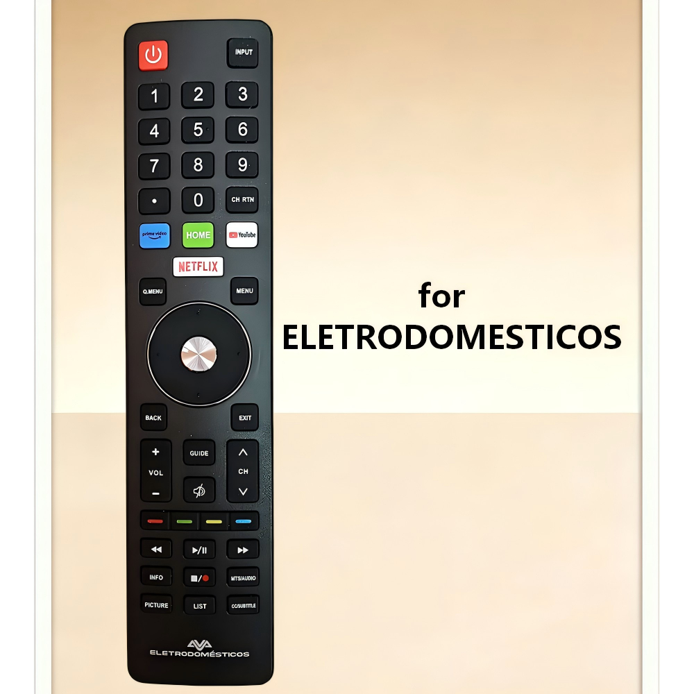 ใหม่ ELETRODOMESTICOS สําหรับรีโมทคอนโทรลสมาร์ททีวี Kogan Konka Palsonic