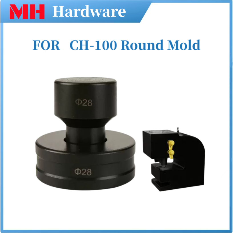9-1[MH] CH-100 เครื่องเจาะรูไฮดรอลิกแม่พิมพ์แม่พิมพ์เจาะรอบสามารถปรับแต่งแม่พิมพ์รูปไข่แถบยาว