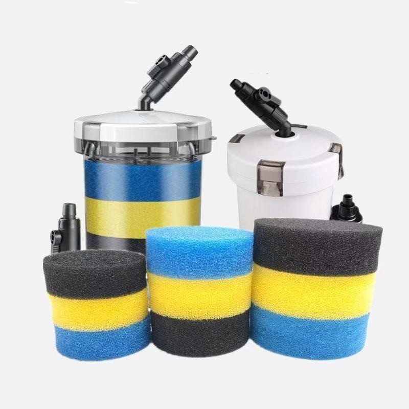 1 ชุด Sunsun Aquarium กรองฟองน้ําชีวเคมีเปลี่ยน HW-602B HW-603B HW-604B สําหรับถังปลากรองปั๊ม