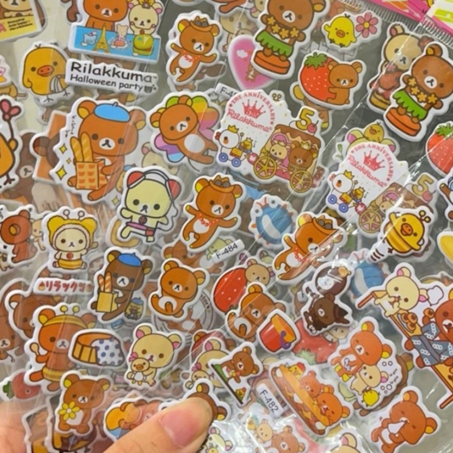 สติกเกอร์ฟองสามมิติ ขนาดน่ารัก เหมาะสำหรับตกแต่งของใช้และงานประดิษฐ์