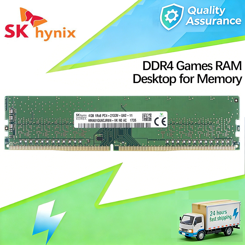 SK hynix DDR4 PC4 RAM 4GB 8GB 16GB DDR4 2133Mhz 2400Mhz 2666MHz 3200Mhz 1.2v 288PIN เดสก์ท็อปสําหรับ