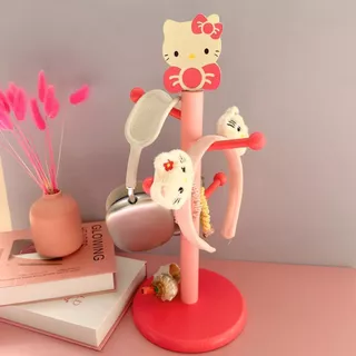 ขาตั้งหูฟัง เด็กผู้หญิง สีชมพู ที่แขวนหูฟัง ห้องเล่นเกม ที่เก็บของ คอมพิวเตอร์ ที่เก็บของตั้งโต๊ะ
