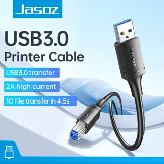 Jasoz สายเครื่องพิมพ์ USB 3.0 USB ชาย B ชายสําหรับ Canon Eps…