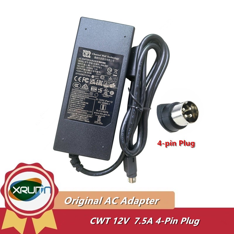 ของแท้ CWT 90W 2AAL090F AC Adapter Charger สําหรับ SYNOLOGY DS416 DS415PLAY DS218PLAY DS718 แหล่งจ่า